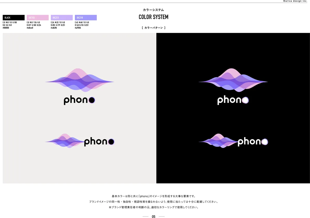 phono：ロゴ・マニュアル（3）